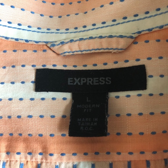 Men’s Express Button Down - Picture 2 of 3